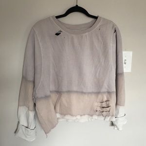 Urban Outfitters Distressed Sweatshirt OVERSIZED